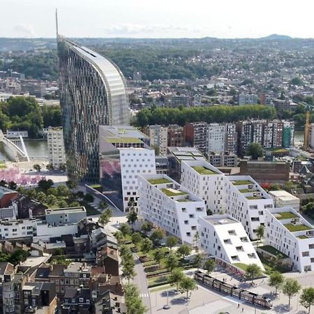 Paradis Express Neuf Face Aux Guillemins Liège Exteriör bild